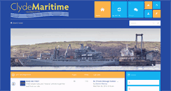 Desktop Screenshot of forum.clydemaritime.co.uk